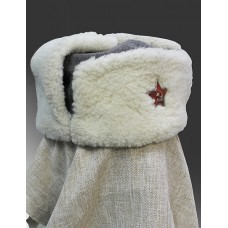 Шапка-ушанка командного состава Красной армии, обр. 1940 г. 